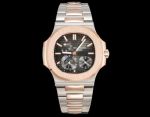 Patek Philippe Nautilus Lady Cal.240PS 40mm Two-tone Rose Gold Strap Watch